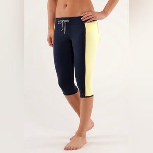 LULULEMON Heat It Up Crop Colorblock